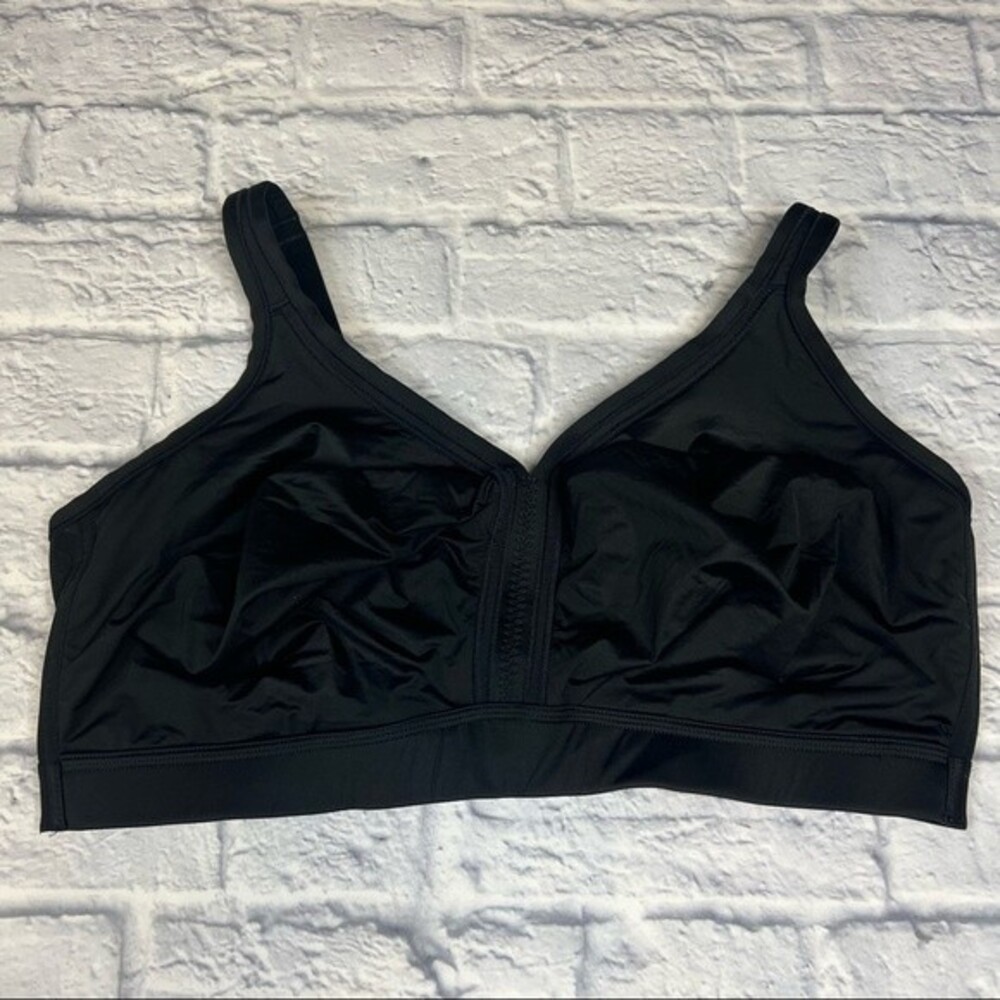 Cacique bra size 44G black no wire comfort no padding